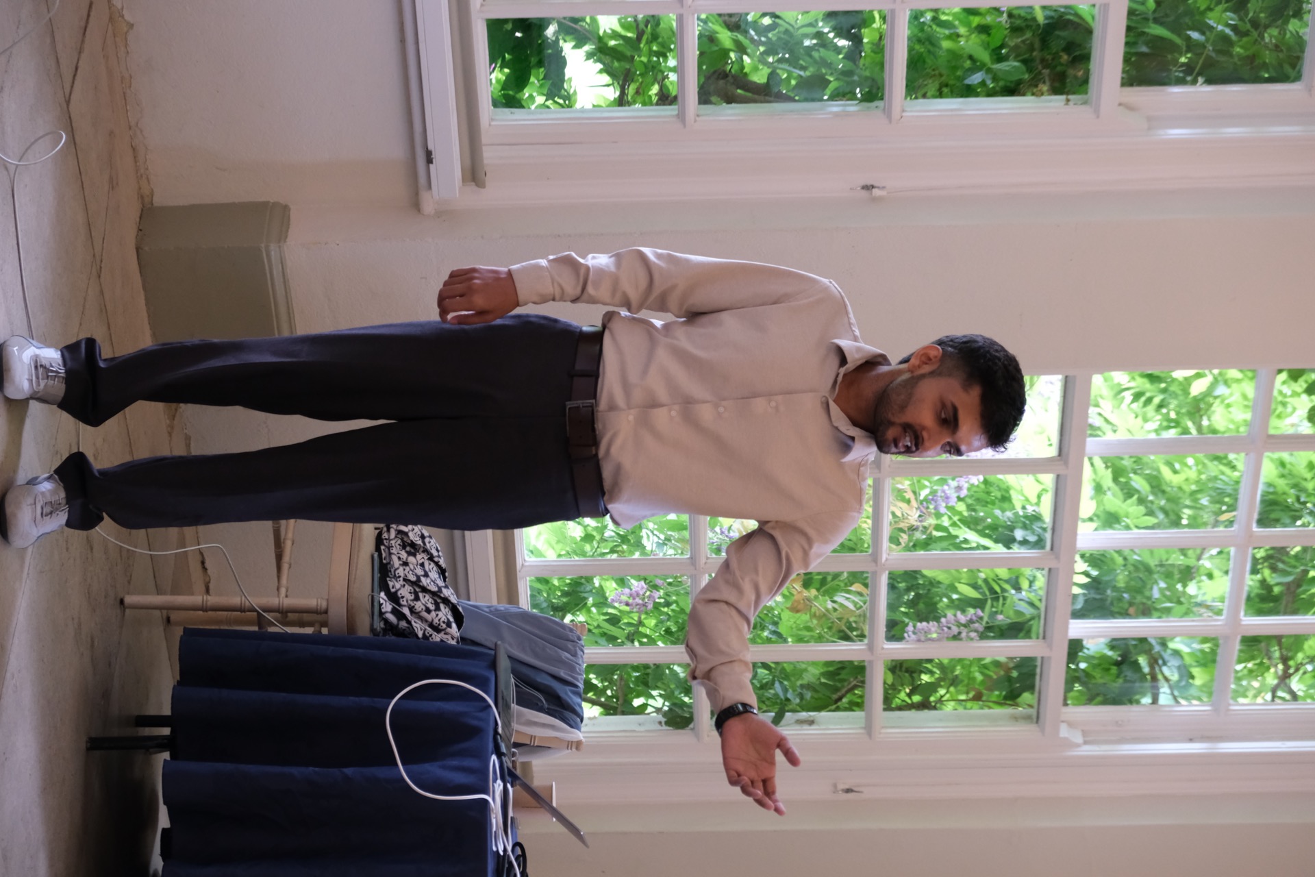 Presenter speaking to the workshop audience